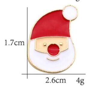 Santa Clause Pin Brooch